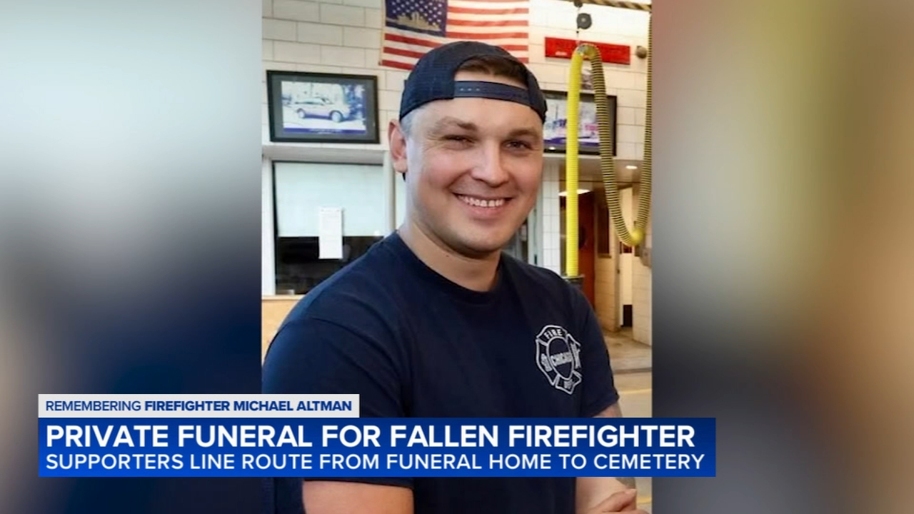 Funeral held for fallen Chicago Firefighter Michael Altman