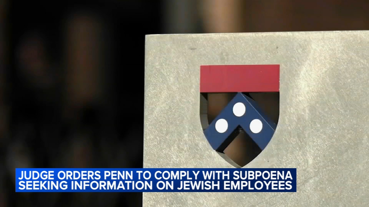 Judge says Penn must turn over information about Jewish employees in US discrimination probe