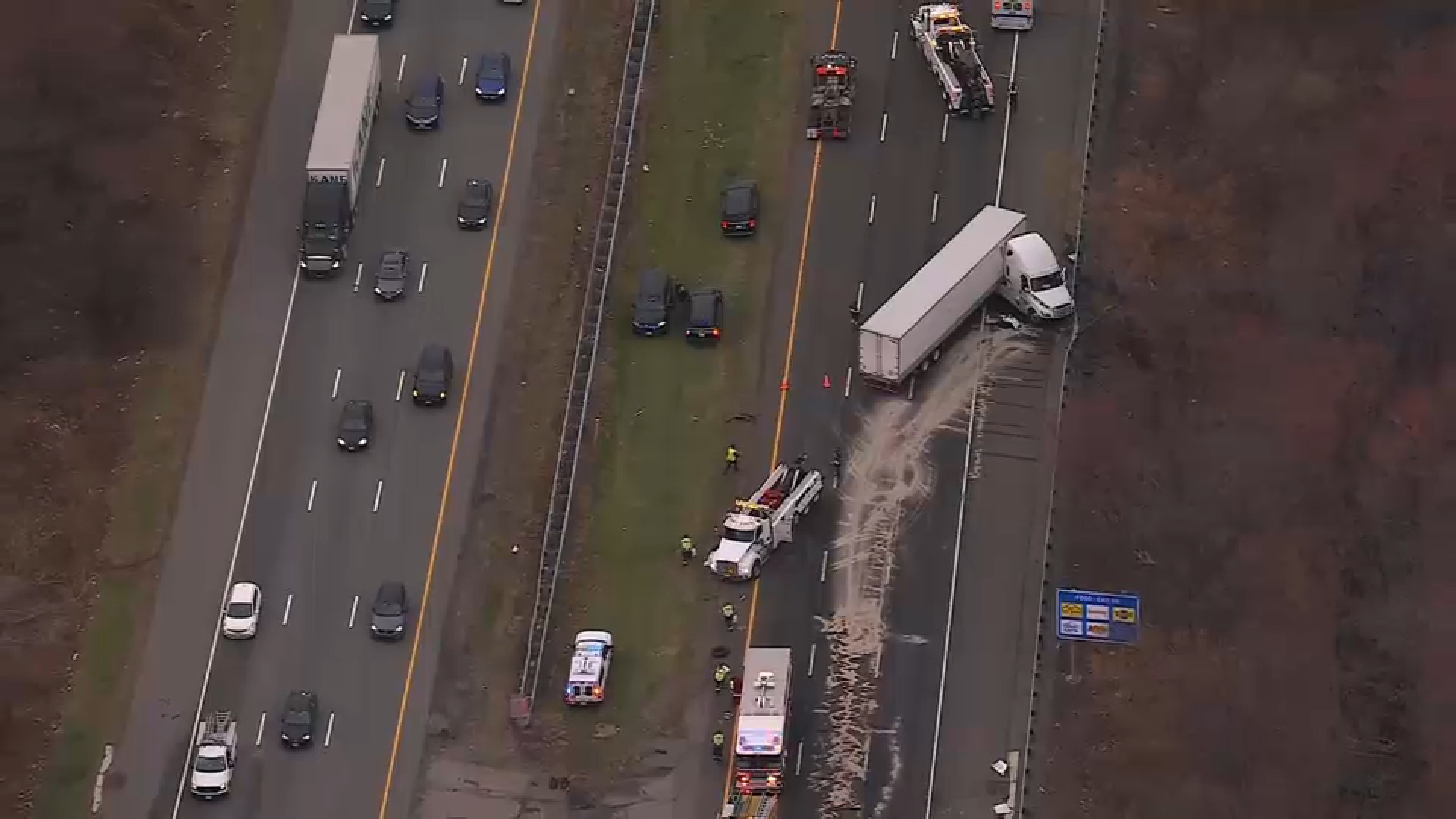 Part of Interstate 80 closed after fatal accident in Roxbury, NJ