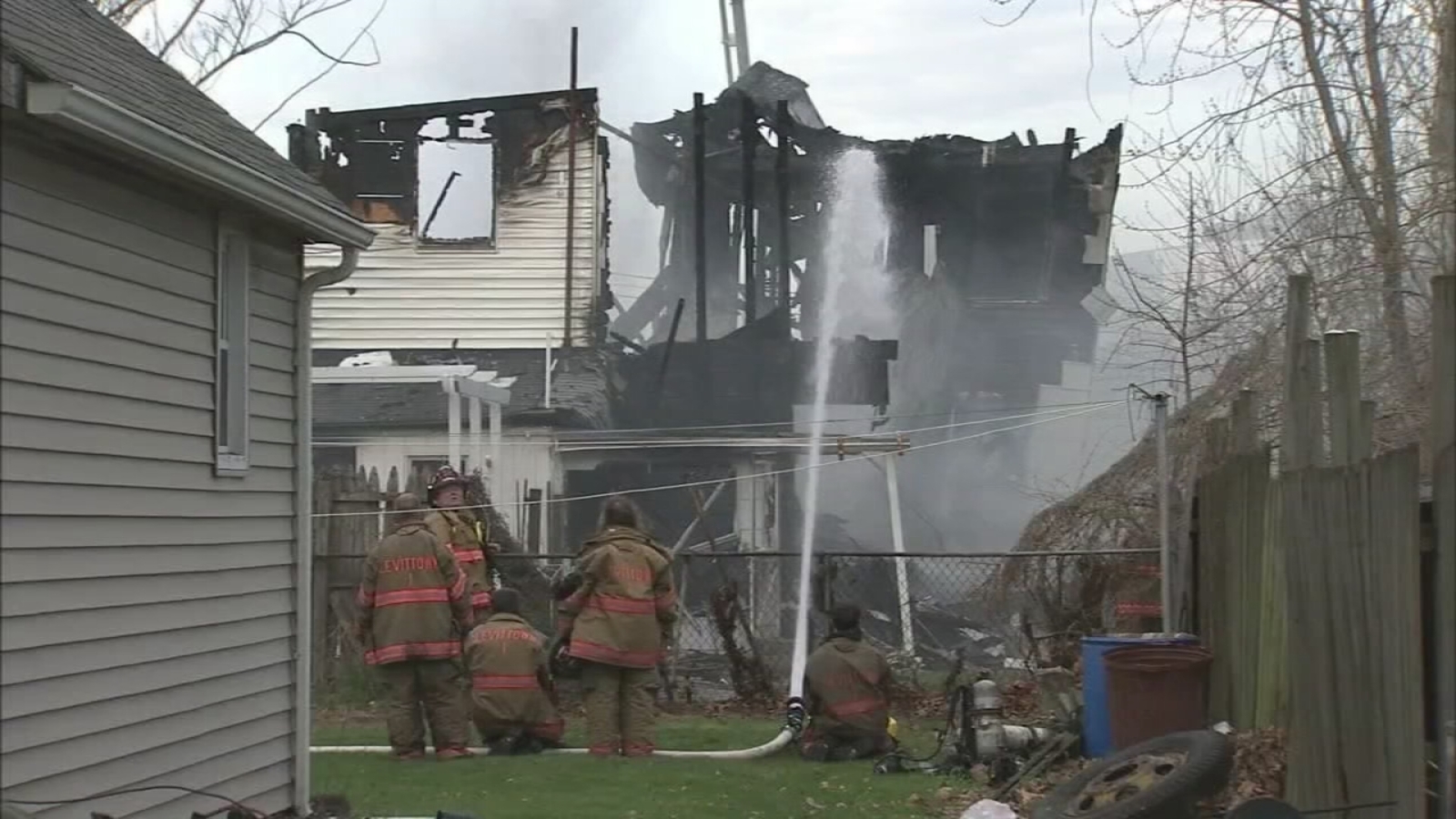 2alarm fire destroys homes in Bucks County 6abc Philadelphia