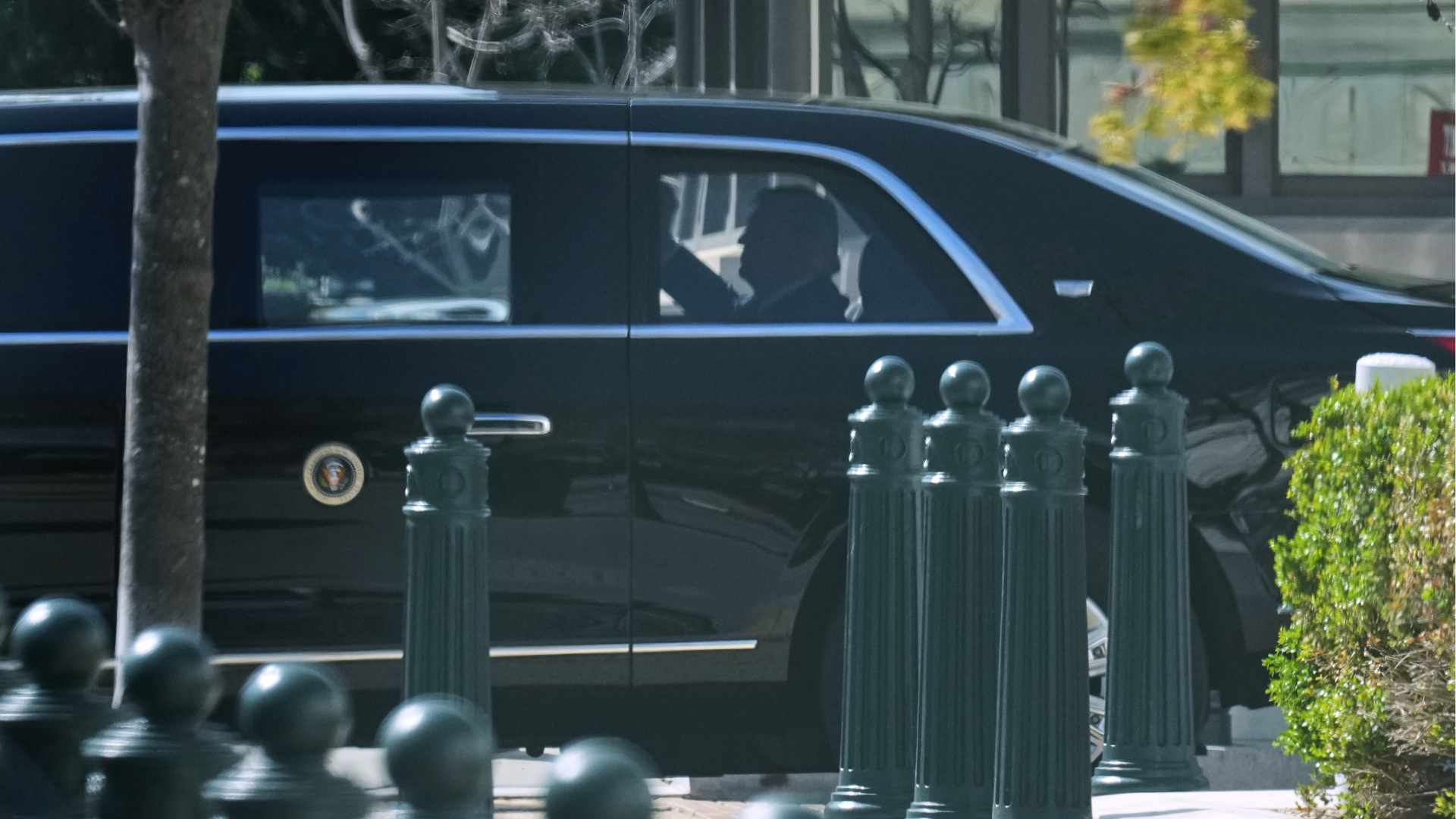 President Donald Trump leaves the U.S. Supreme Court, Wednesday, April 1, 2026, in Washington.