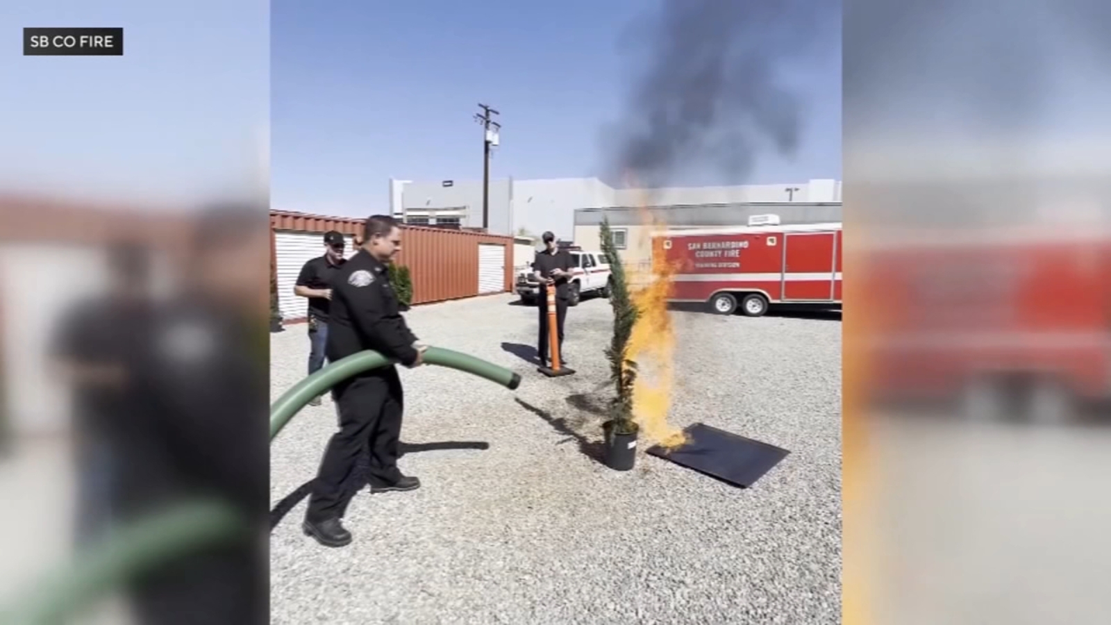 San Bernardino Co. tests fighting fires with oxygen vibrations, sound waves instead of water