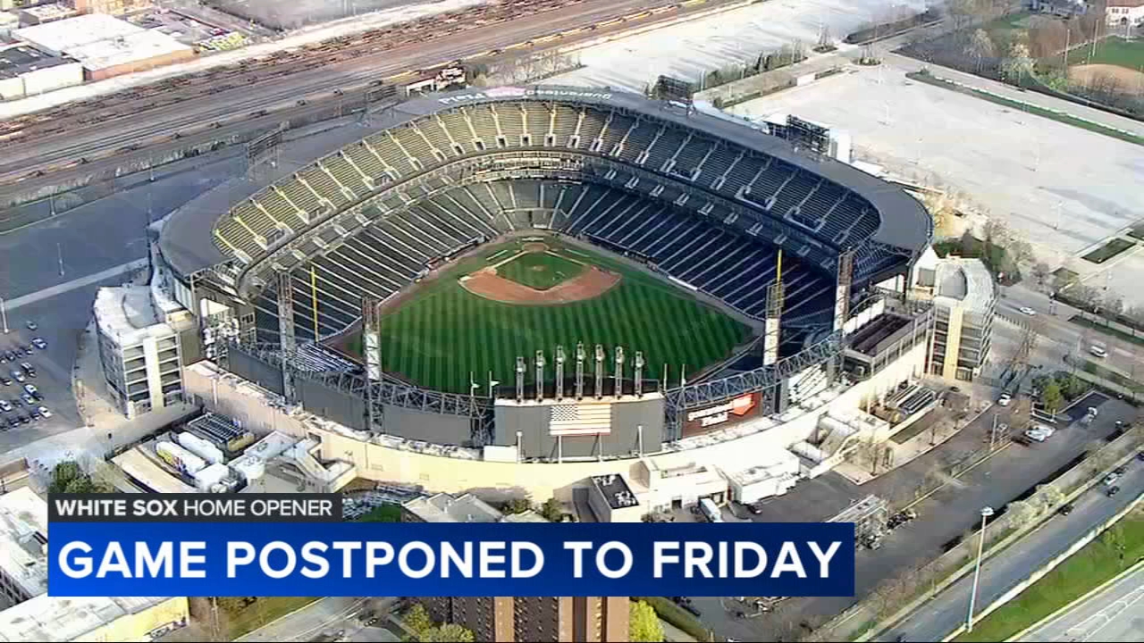 Chicago White Sox postpone home opener amid chance of storms Thursday
