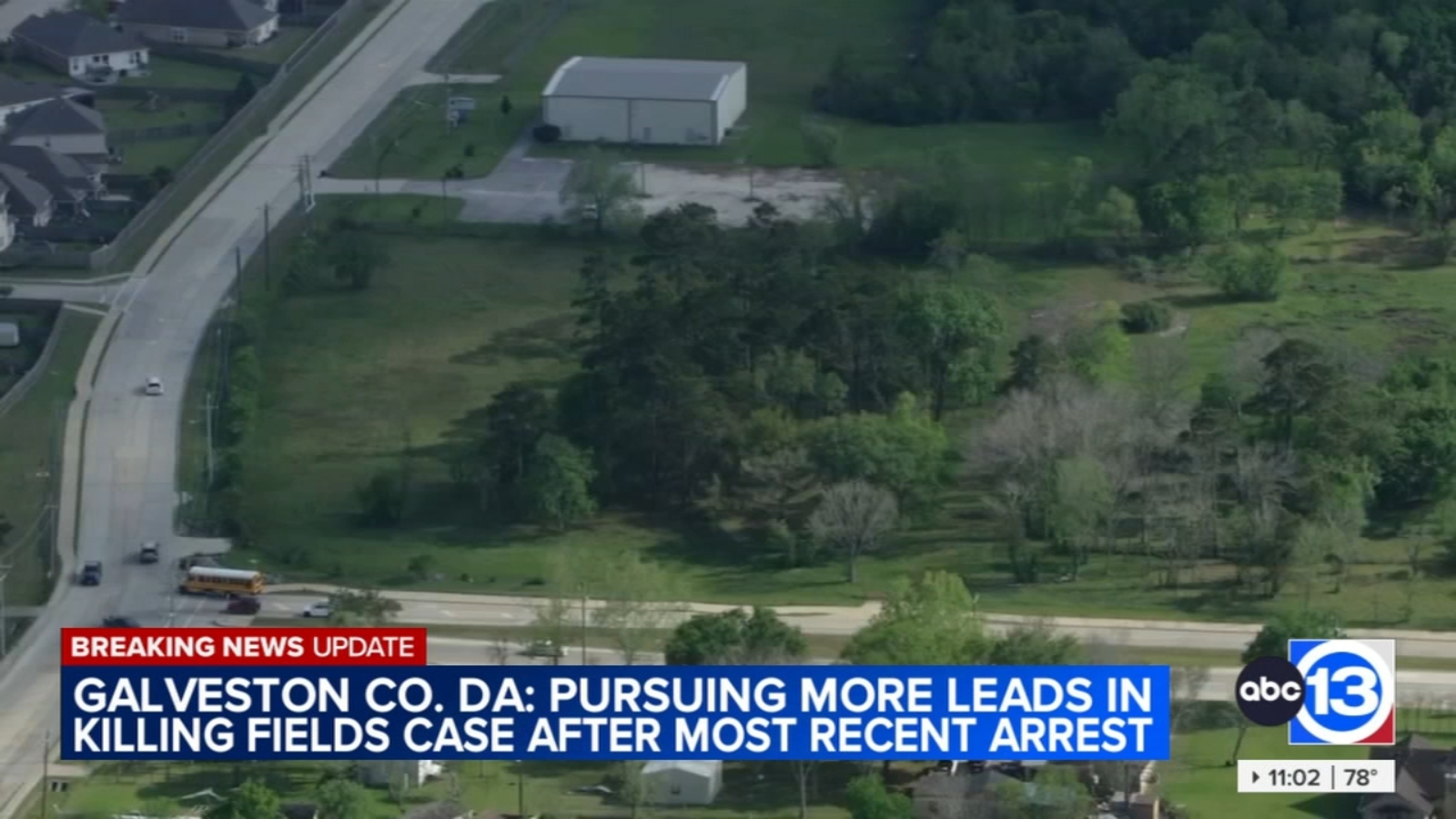 Authorities say there are 'other active leads' in 'Texas Killing Fields' case after suspect indicted