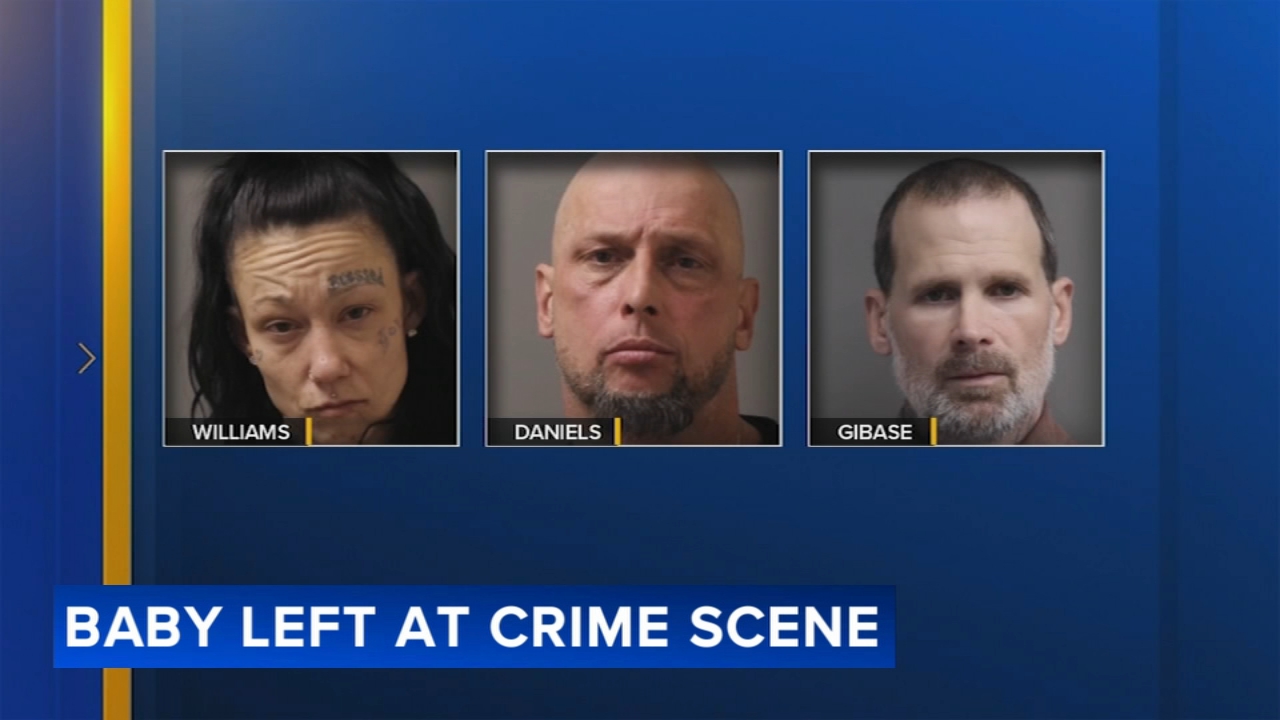 Mother and father allegedly leave baby behind after alleged criminal behavior