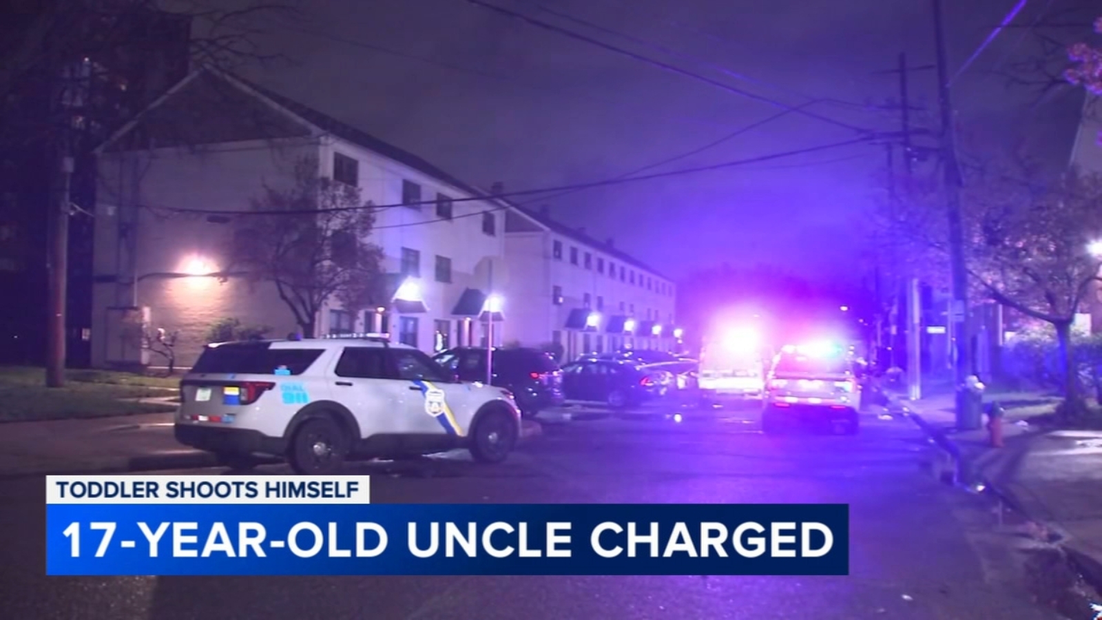 Teen uncle charged after 3-year-old accidentally shoots self in South Philadelphia