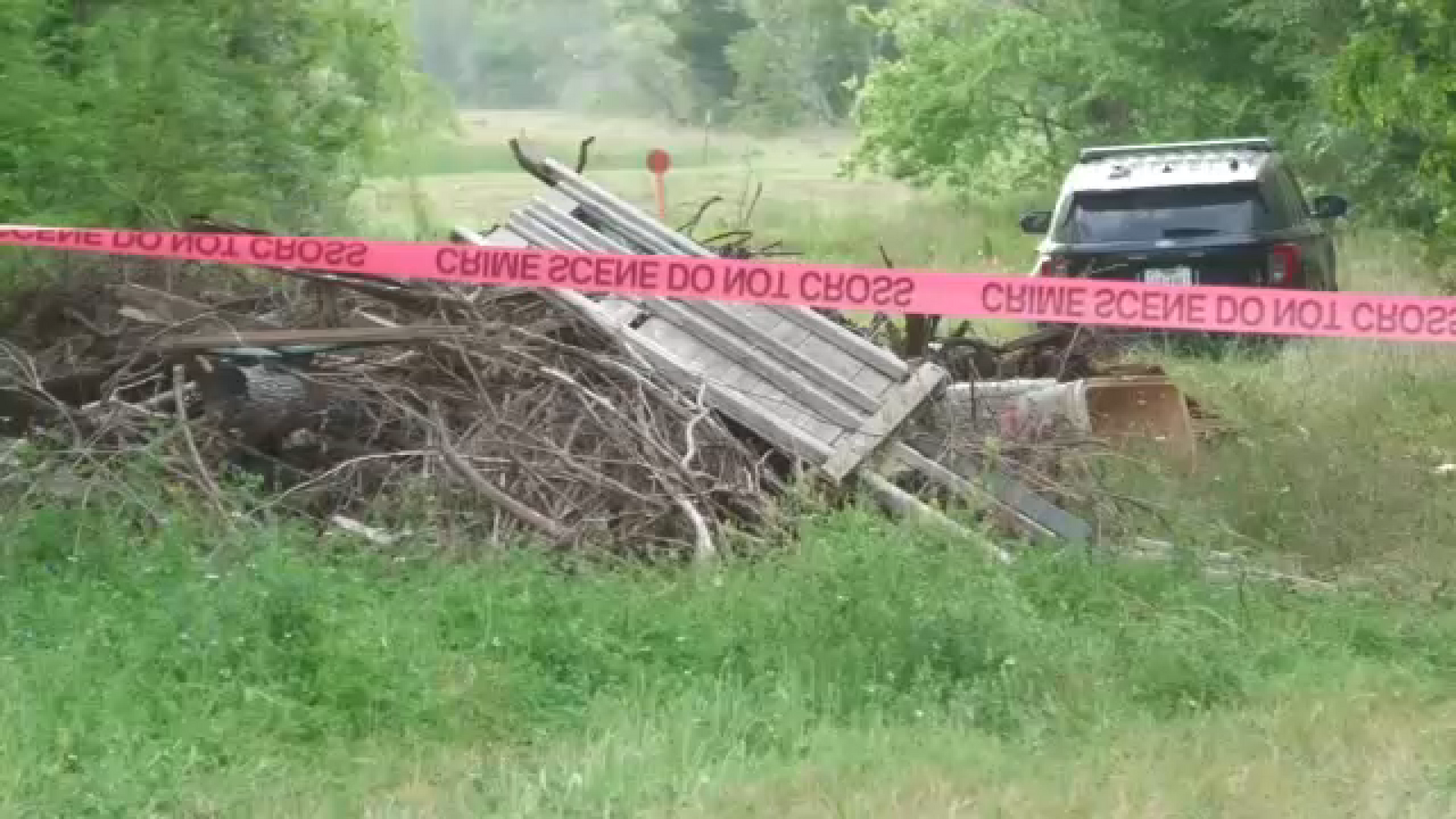Investigation underway after human remains found in wooded area of highway in La Marque, police say