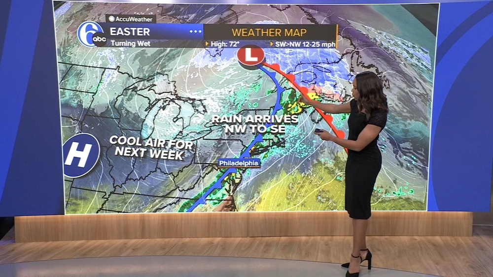 AccuWeather: Warming back up for Easter weekend
