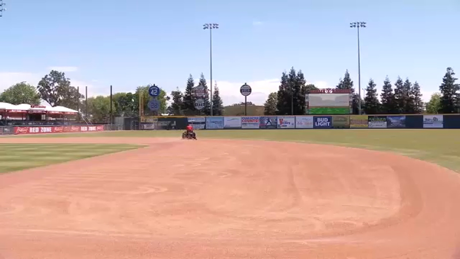 Opening Day for Visalia Rawhide at Valley Strong Ballpark