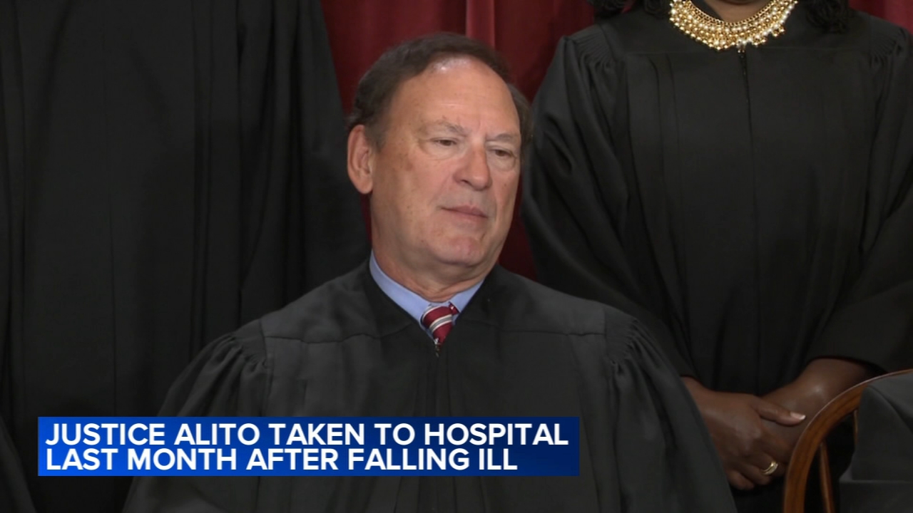 Justice Alito treated last month after falling ill during Philly event