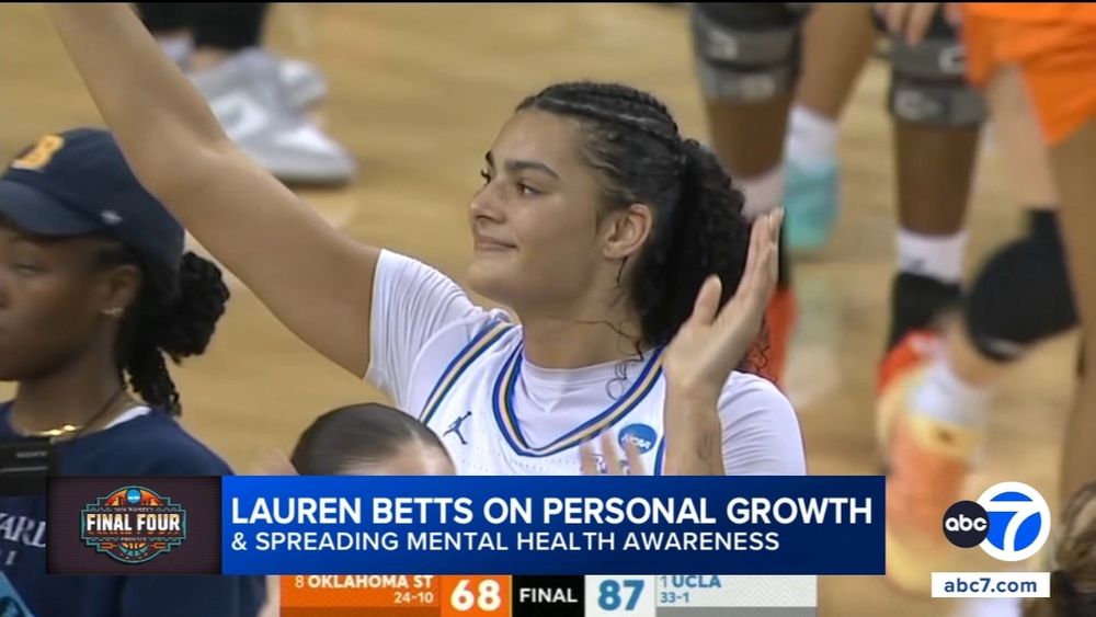 Lauren Betts' journey to NCAA Women's Final Four with UCLA