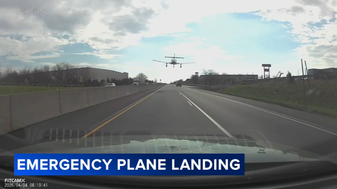 Pilot makes emergency landing on I‑78 in Lehigh County; no injuries reported