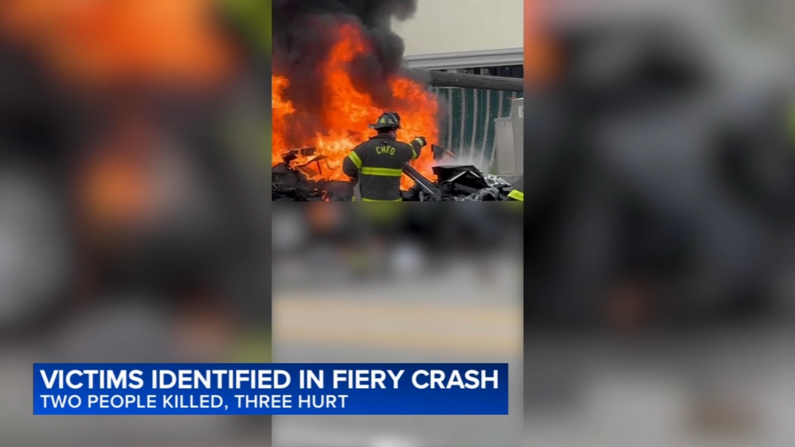 2 drivers killed in fiery 5-vehicle crash in Chicago Heights identified; 3 juveniles injured