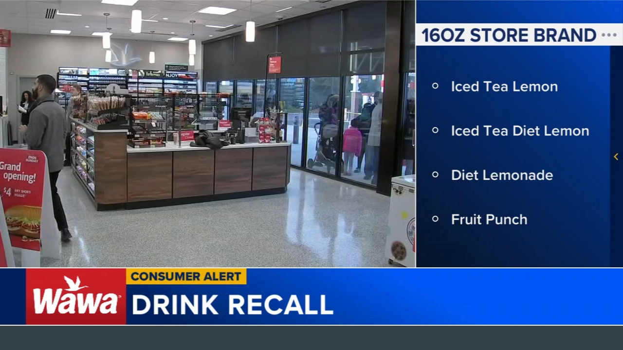 Popular Wawa drinks recalled for potential allergen concern