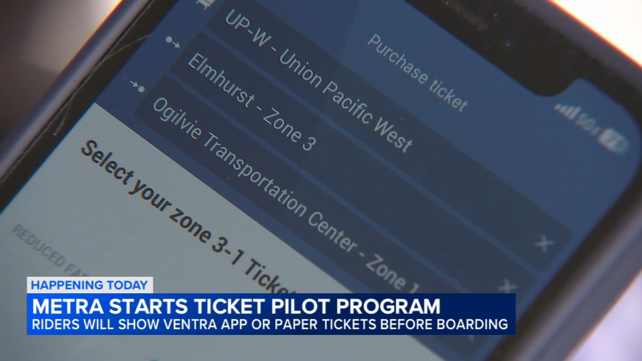 Metra testing out pilot ticketing program