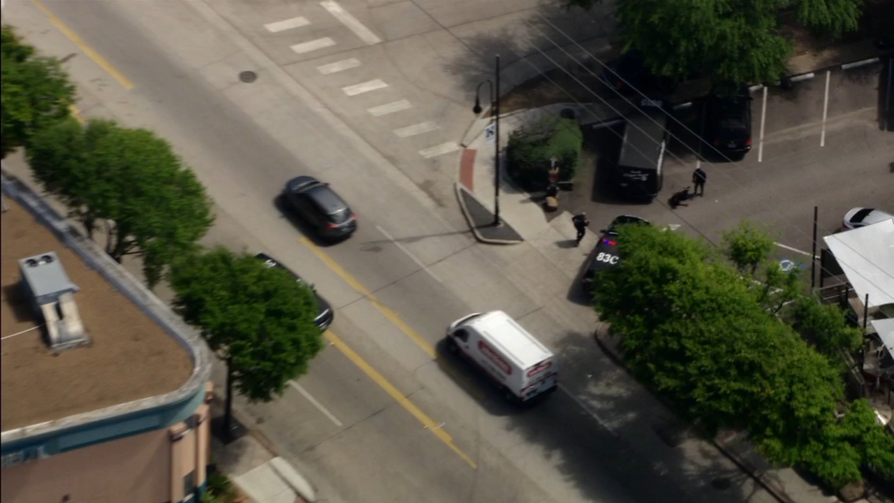 SkyEye shows end of police chase near Wichita and Almeda; 2 suspects in custody, HPD says