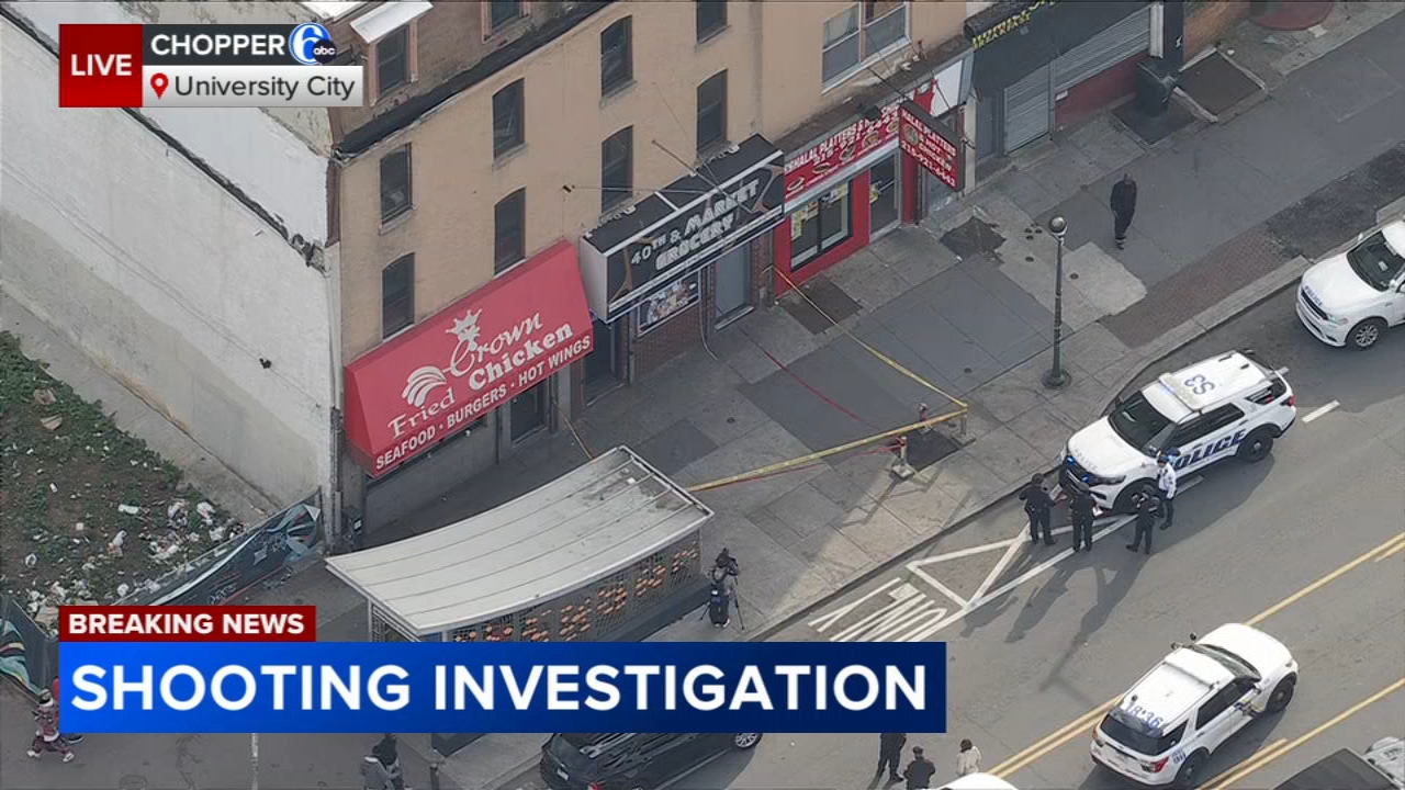 Man dies after being shot multiple times inside store in the University City section of Philadelphia