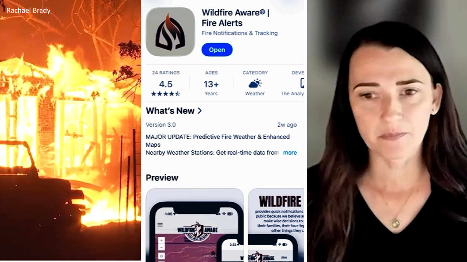 Bay Area woman built a wildfire alert app after losing her home: Now she's being sued