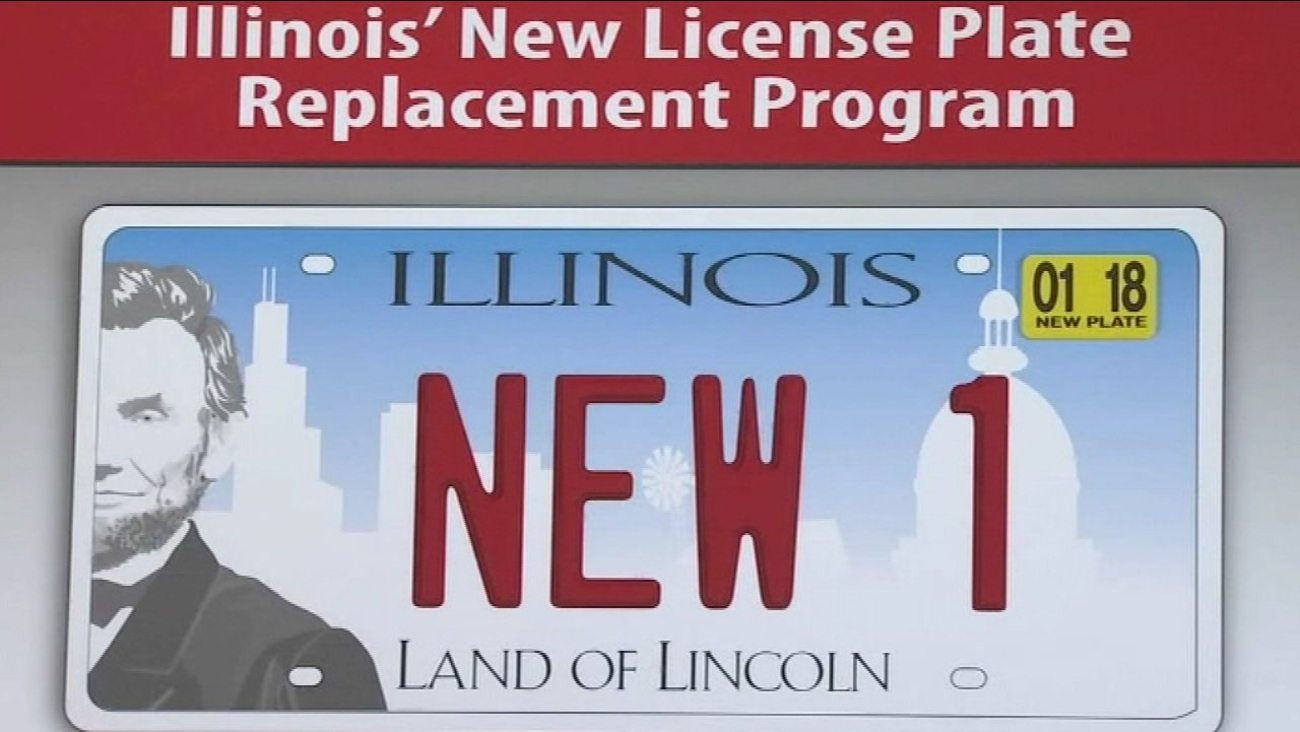Illinois to make new license plates easier to read ABC7 Chicago