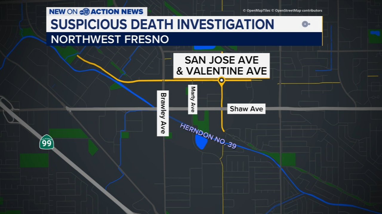 Man found dead in parked car in northwest Fresno: PD - ABC30 Fresno