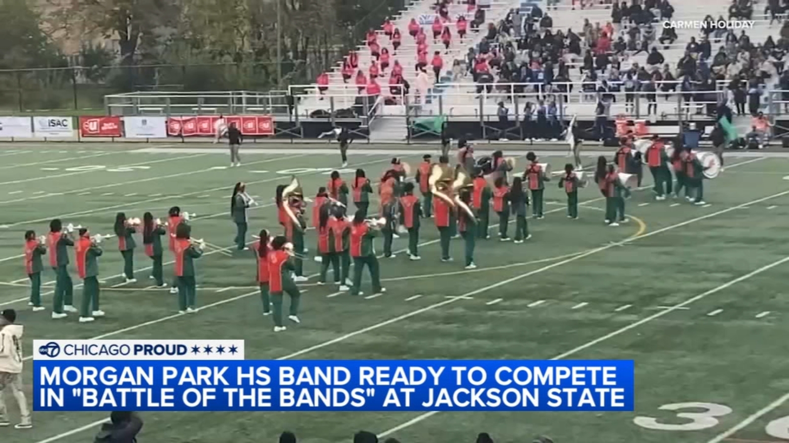 Community raises funds to send Morgan Park HS marching band to competition at Mississippi college