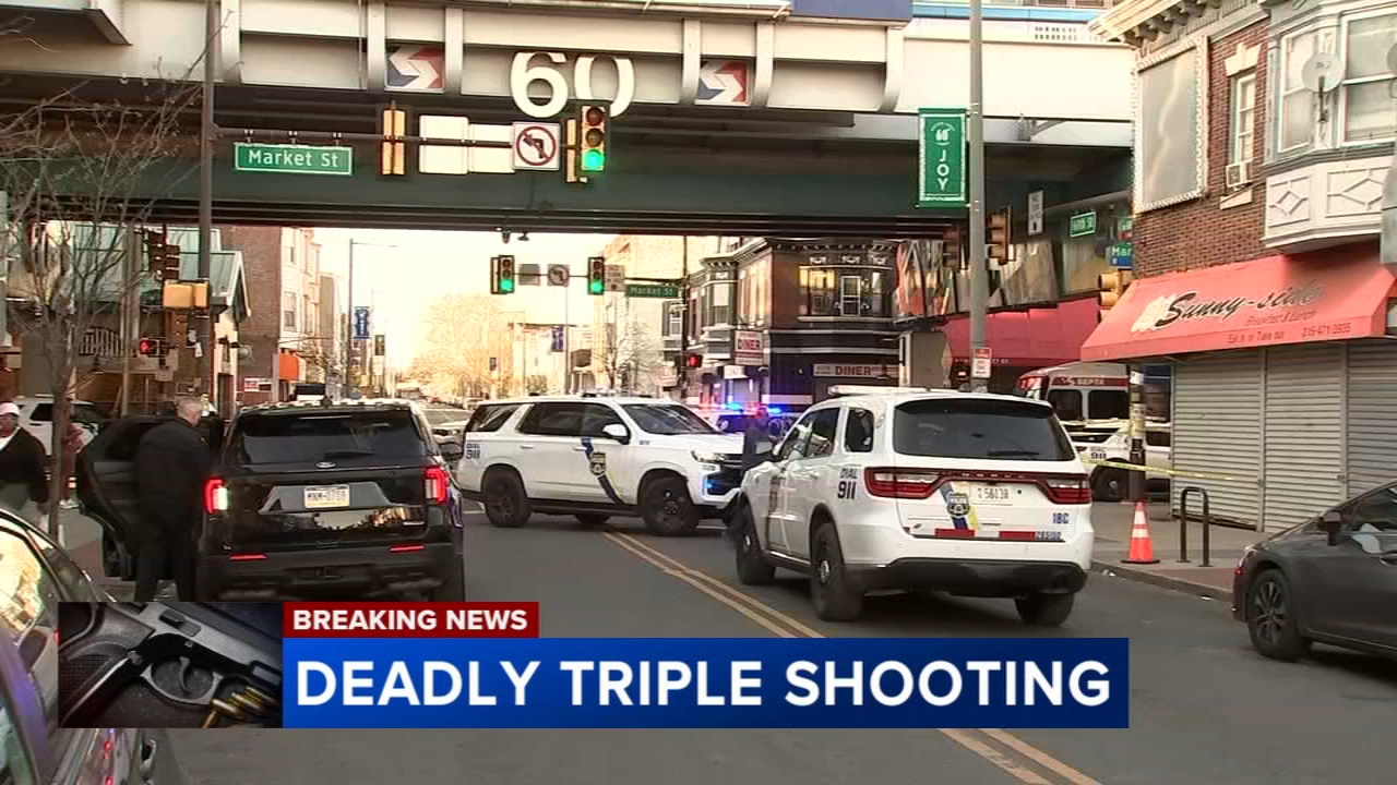 1 dead, 2 injured after gunfire erupts in West Philadelphia