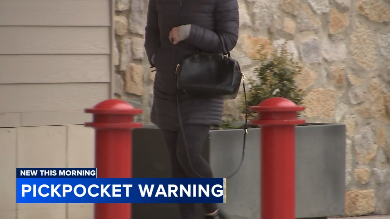 Tredyffrin Township police warn of pickpockets