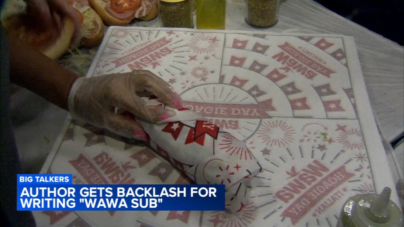 Author sparks a fierce viral debate after writing 'Wawa Sub' in her new book