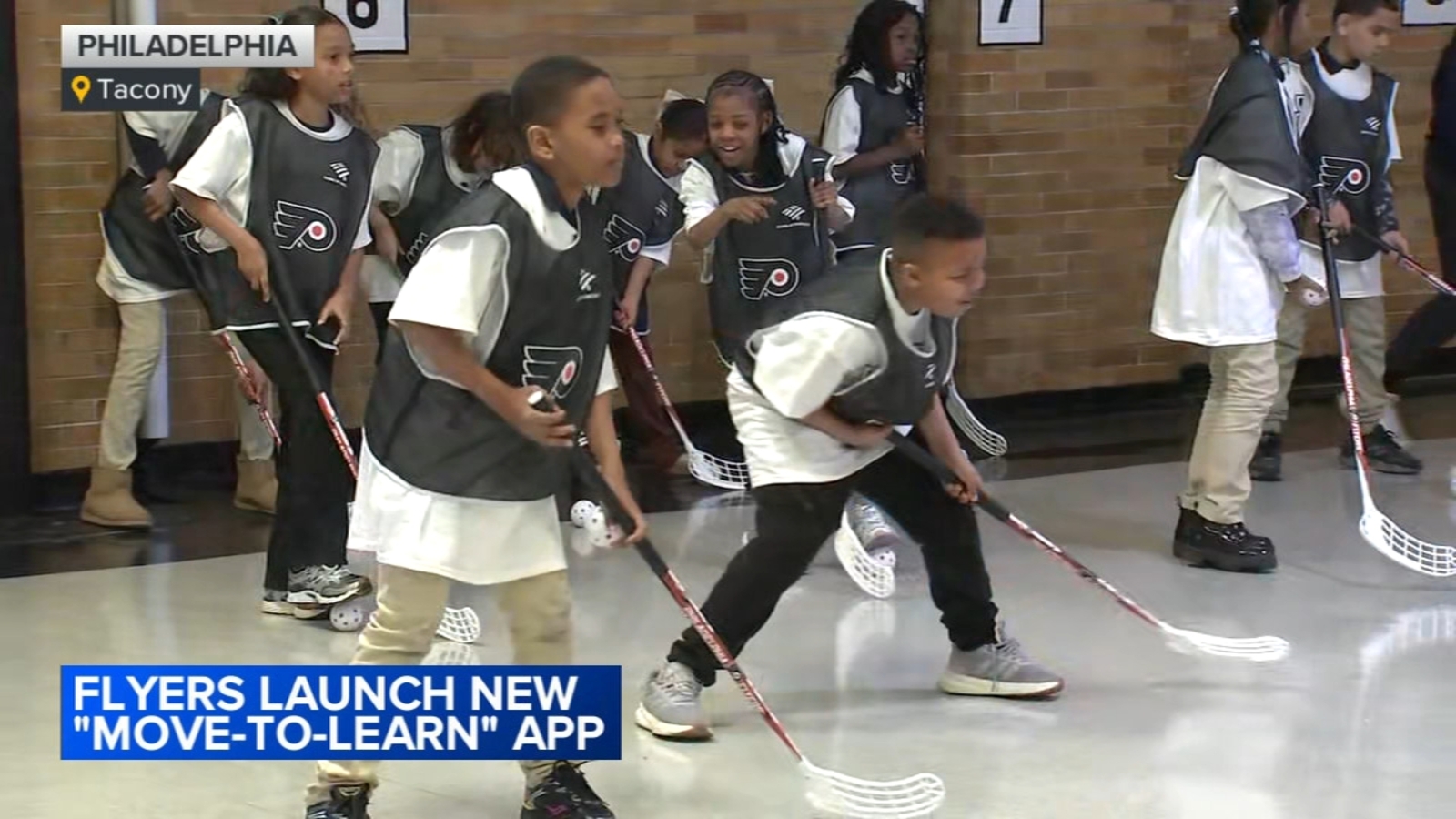 Philadelphia Flyers and Bank of America host wellness event for elementary students