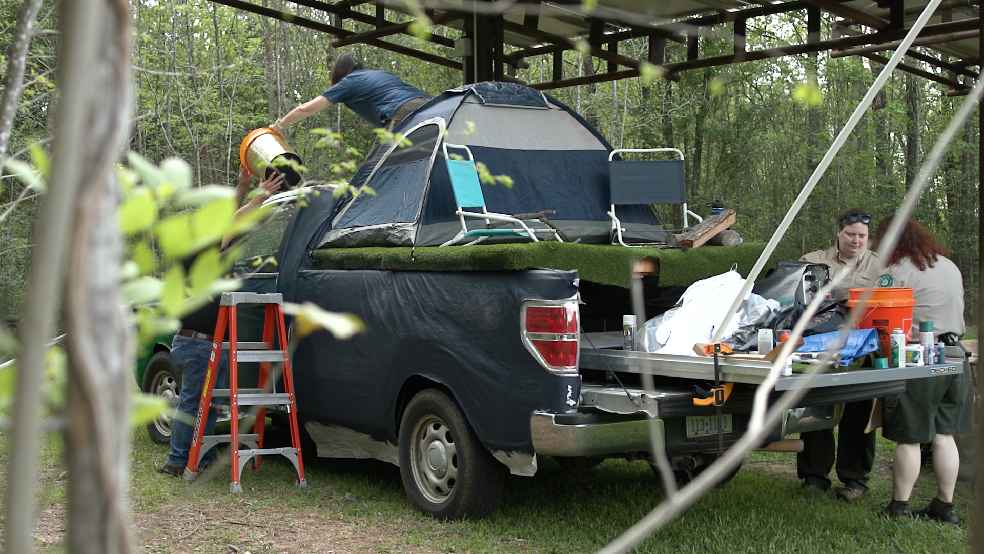 Texas Parks & Wildlife brings the outdoors to the Art Car Parade