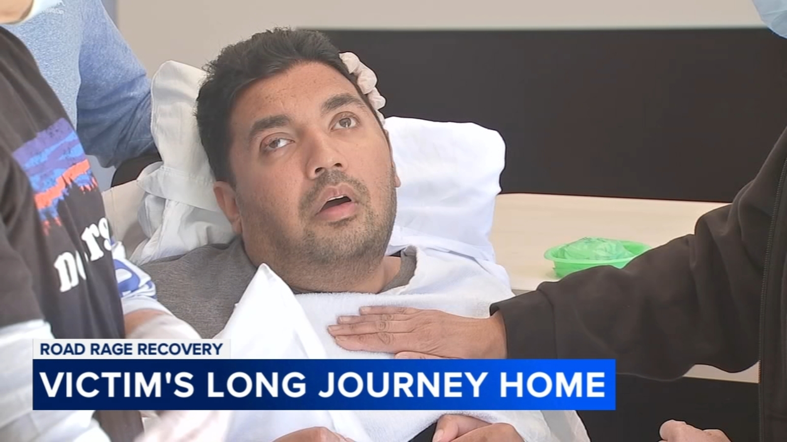 Family of New Jersey man shot in road‑rage incident continues fight for his recovery