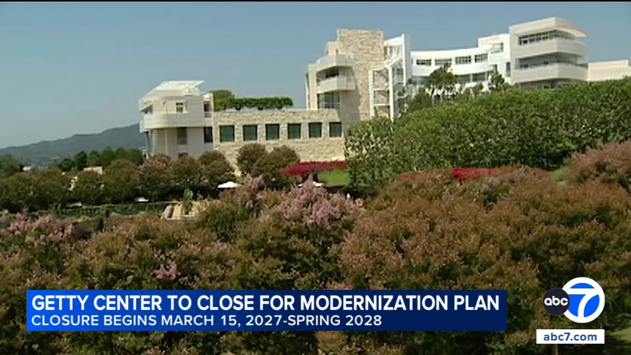 Getty Center to close for a year for major modernization project