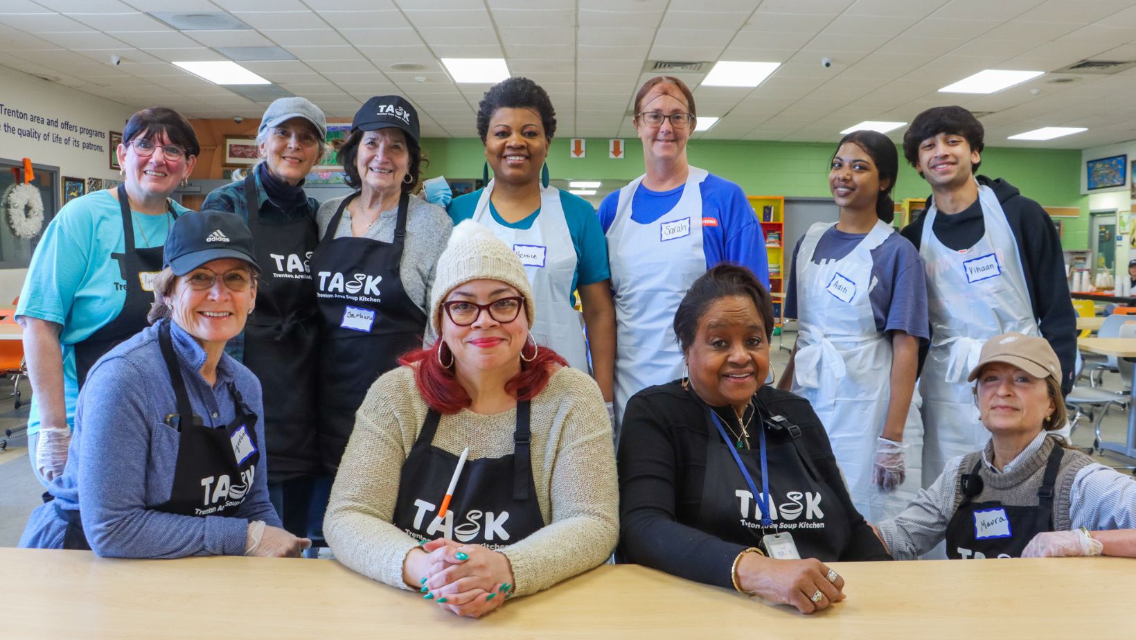The 'TASK' of the Trenton Area Soup Kitchen is to uplift those in need