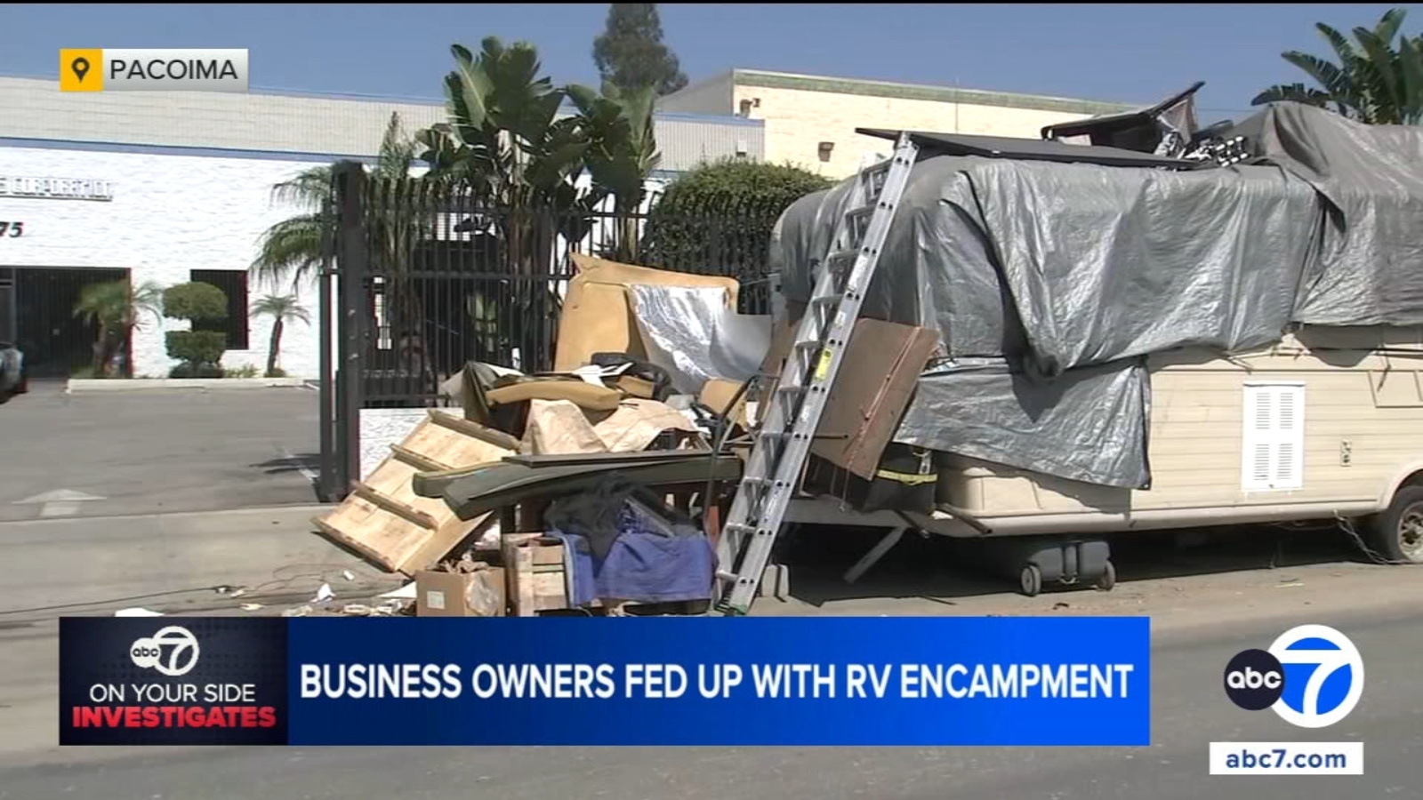 Pacoima businesses voice safety concerns as RV encampments disrupt local commerce
