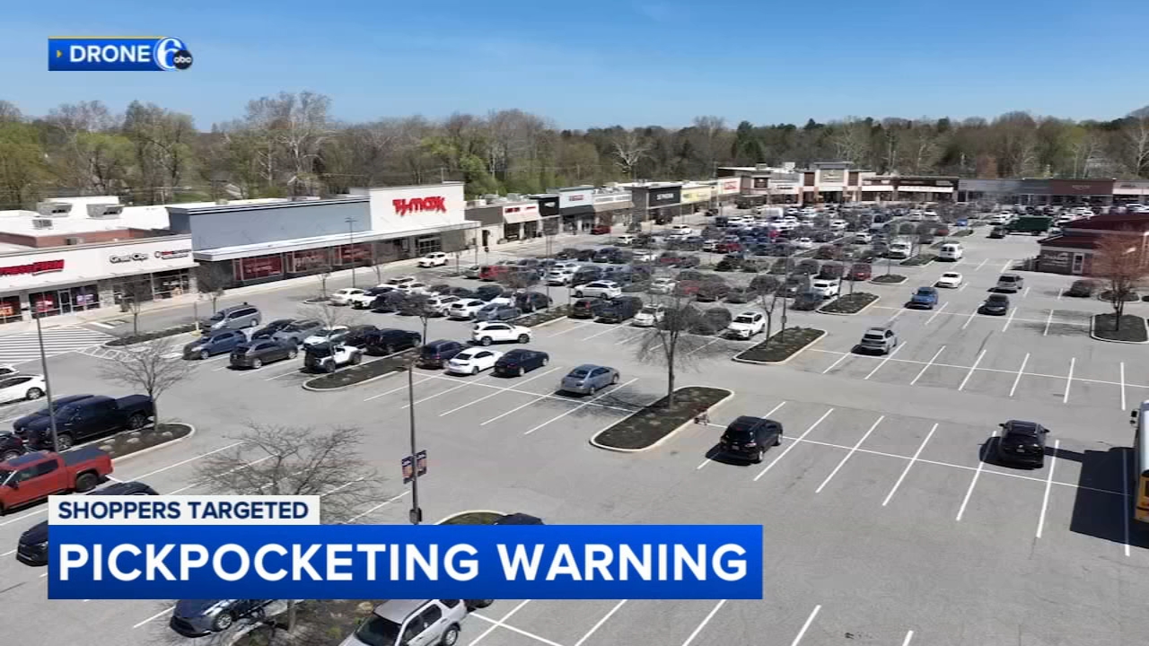 Police warn of pickpocketing incidents at Gateway Shopping Center in Tredyffrin Township