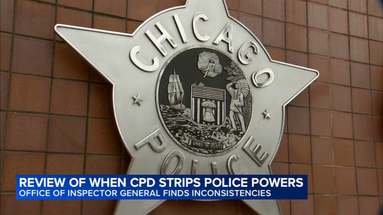 CPD inconsistent in stripping powers from investigated officers: OIG