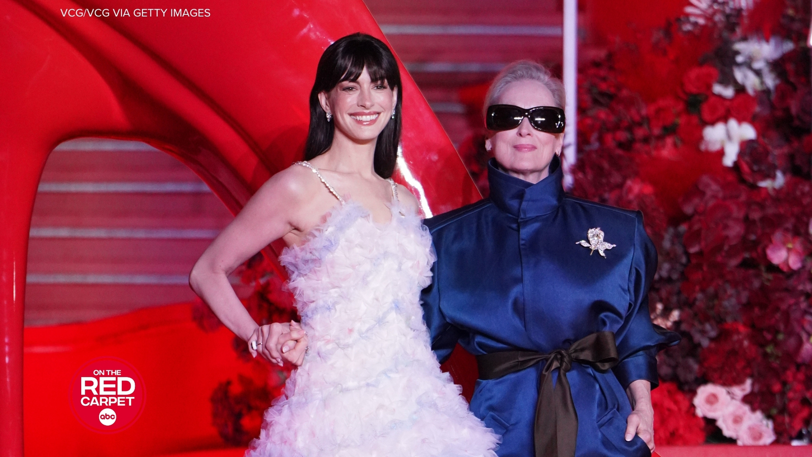 Inside Anne Hathaway, Meryl Streep's fashion for 'The Devil Wears Prada 2' Asia press stops