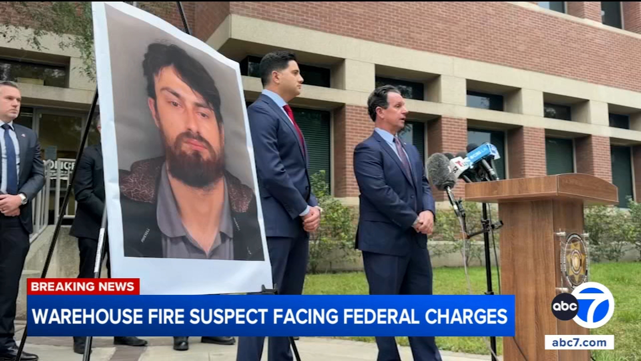 What we know about arson suspect in Ontario warehouse fire