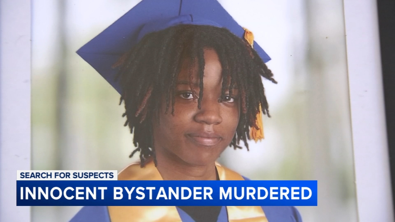 4 sought after shooting leaves innocent woman dead in West Philadelphia, police say