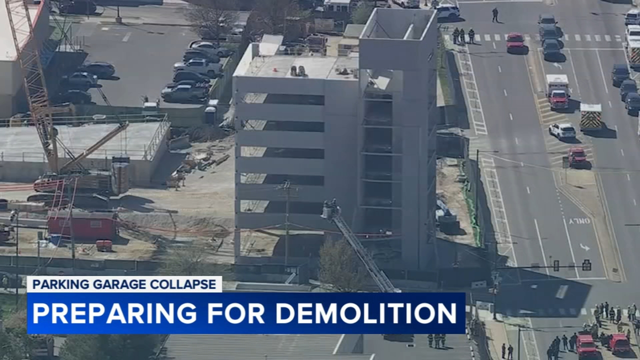 Demolition set for Saturday after deadly Grays Ferry parking garage collapse