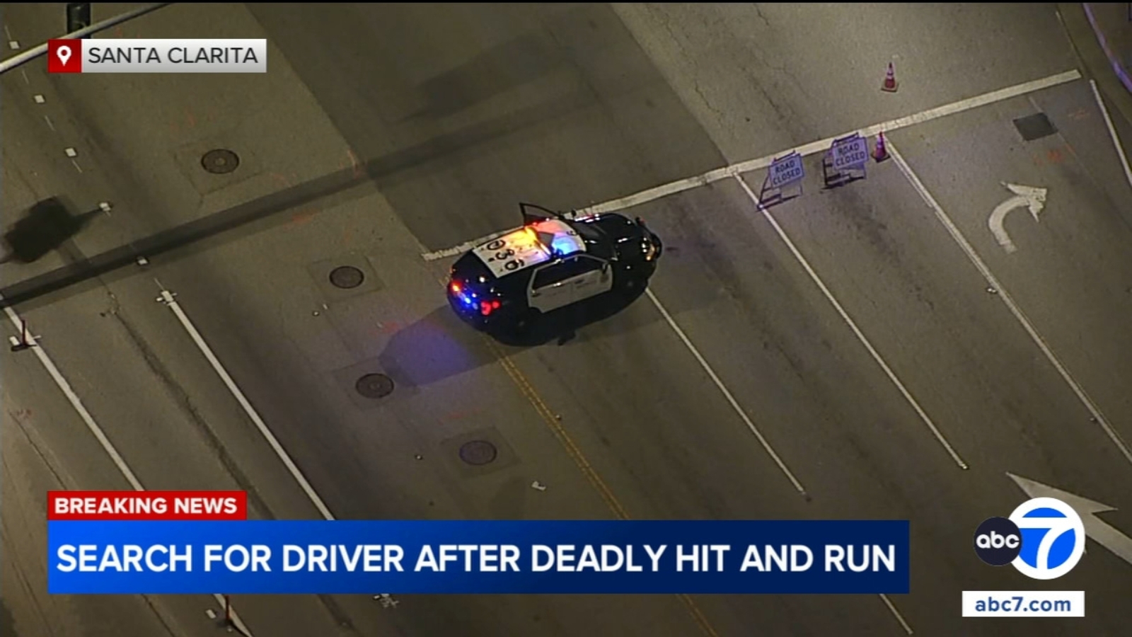 Pedestrian struck and killed in hit-and-run crash in Santa Clarita Pedestrian struck and killed in hit-and-run crash in Santa Clarita