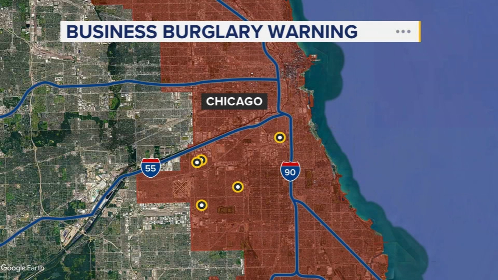 Burglars ransack 5 businesses across 4 Chicago neighborhoods within 3 hours, police say