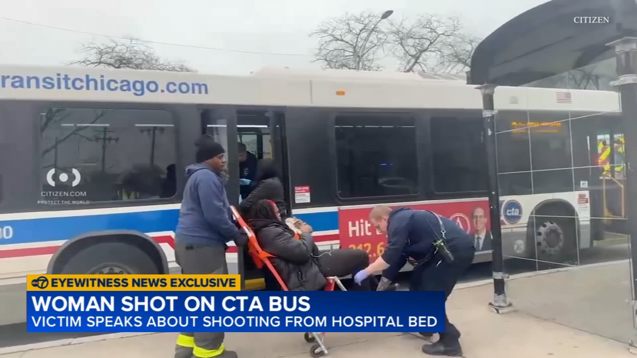 Woman speaks out after being shot while riding CTA bus: EXCLUSIVE