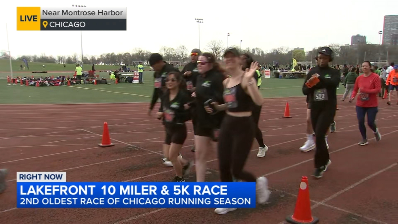 Hundreds run Chicago Lakefront 10 miler and 5K on Sunday