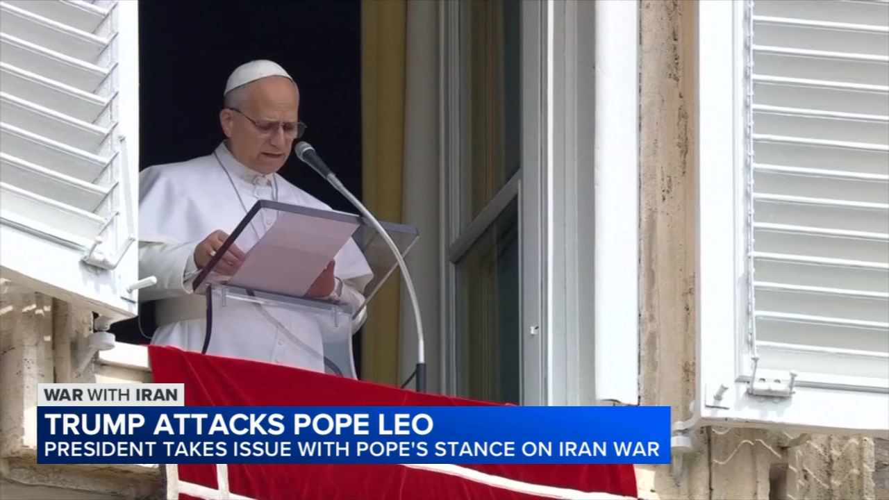 Pope Leo XIV says he does not fear Trump, citing Gospel as he pushes back in feud over Iran war