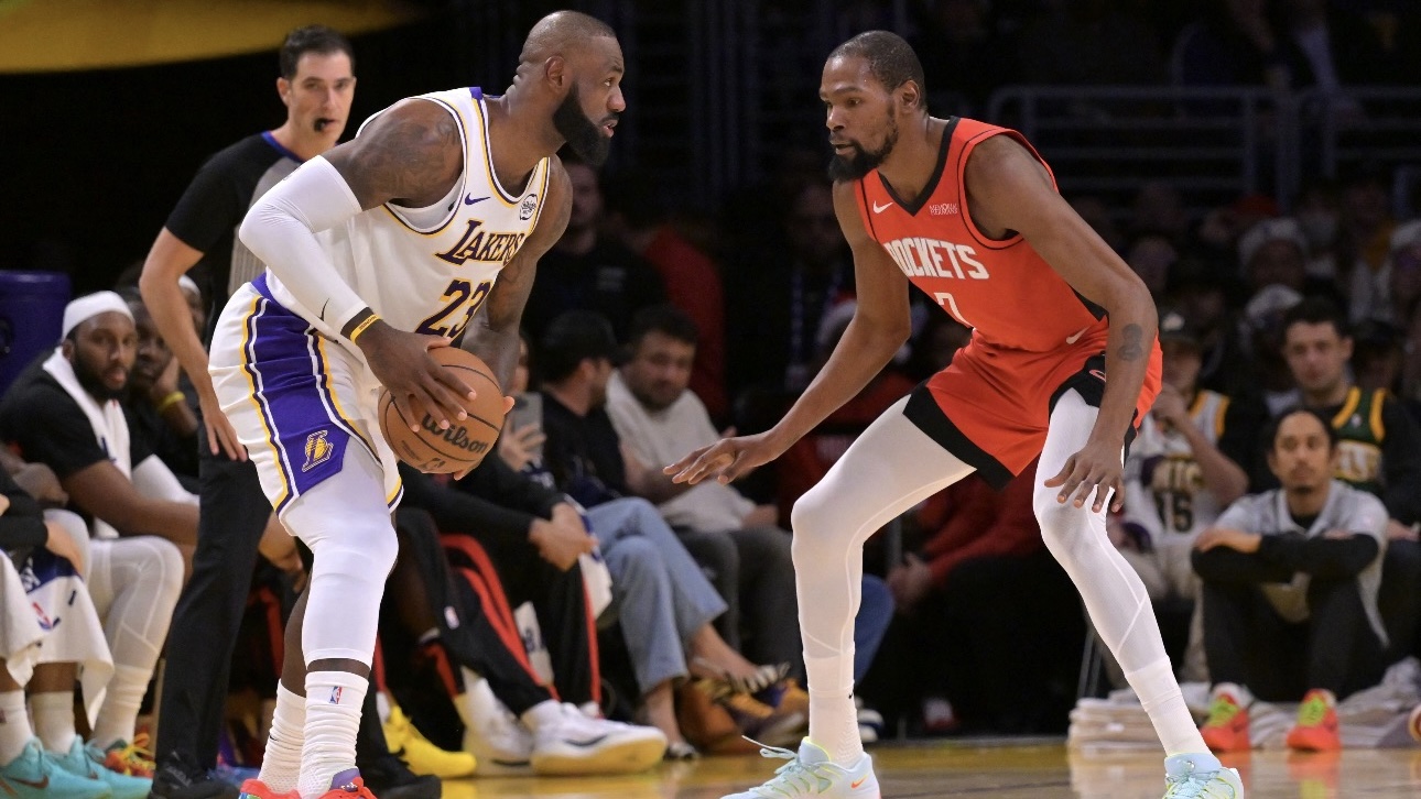 2026 NBA Playoffs Houston Rockets Take On Los Angeles Lakers In Game 1 18878673 041326 Ktrk Ap Rockets Lakers Img