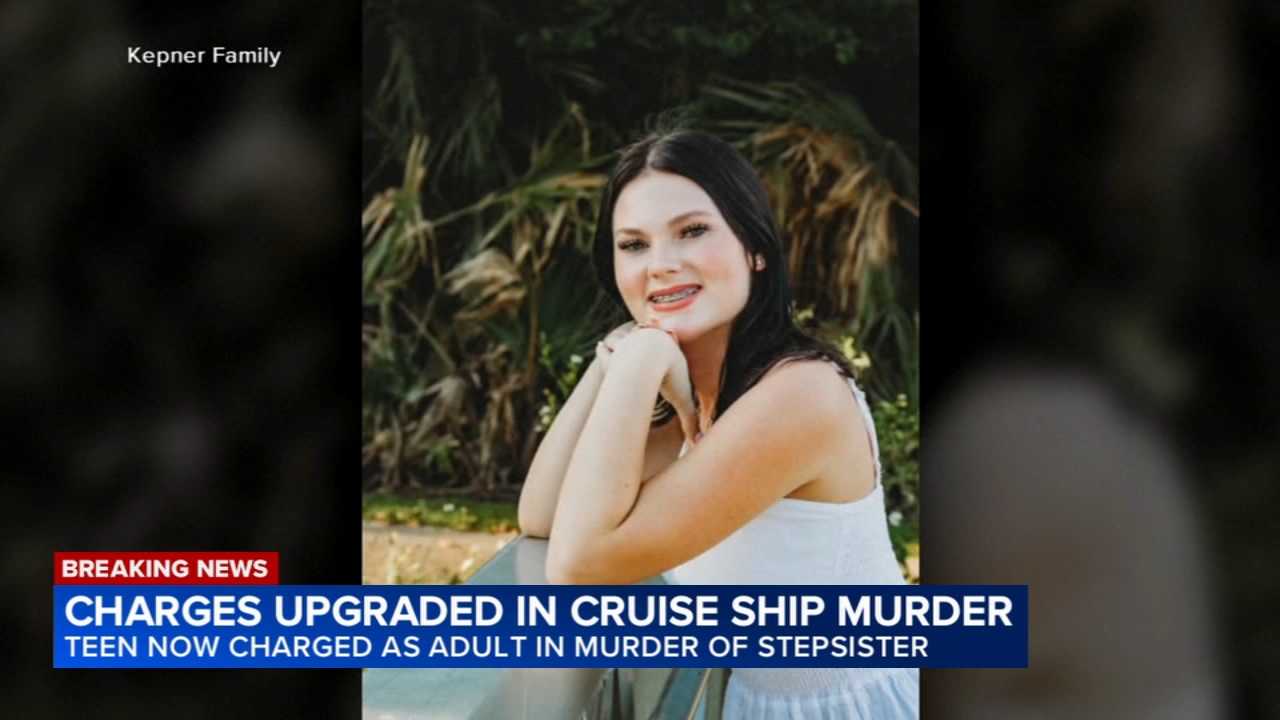 Teen charged with killing stepsister on Carnival Cruise faces trial in June