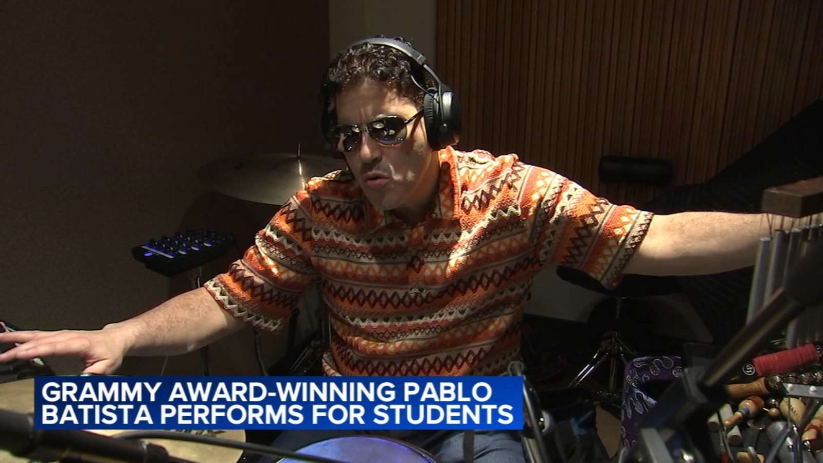 4-time Grammy winner Pablo Batista visits music students in Montco
