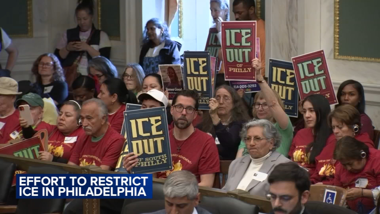 Philadelphia City Council debates bills targeting ICE enforcement