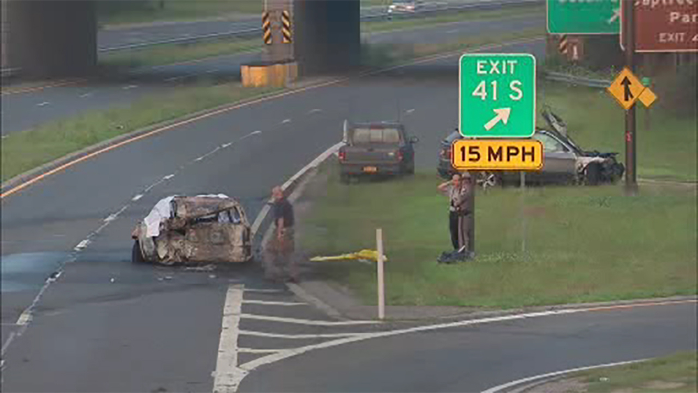 Man who caused crash that killed dad, 2 kids on Southern State Parkway receives maximum sentence